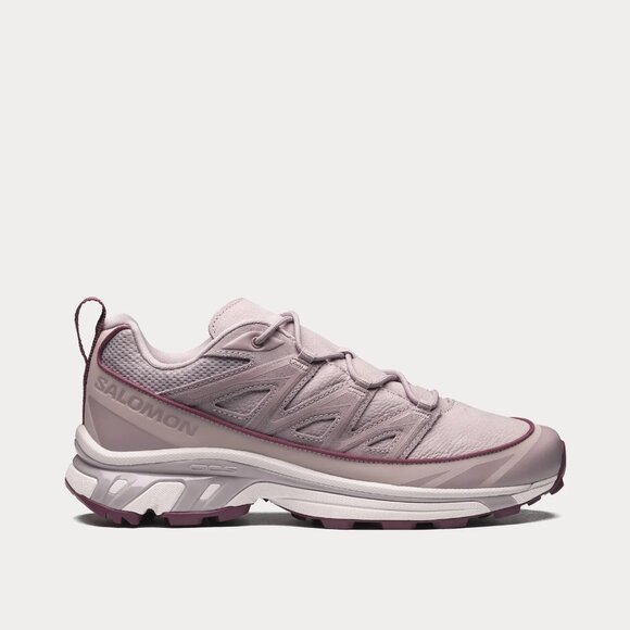 Salomon XT-6 Expanse LTR Leather Sneakers L47574400 Cloud Gray Lilac Mens 10 NEW - Picture 11 of 14